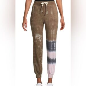 Lea and Viola Tie dye sweat pant joggers. Size S